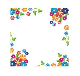 鲜花素材矢车菊桔梗朵底纹