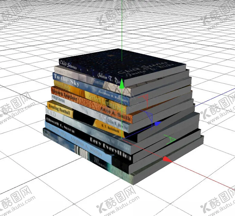 编号：29861902181700269312【酷图网】源文件下载-C4D模型书