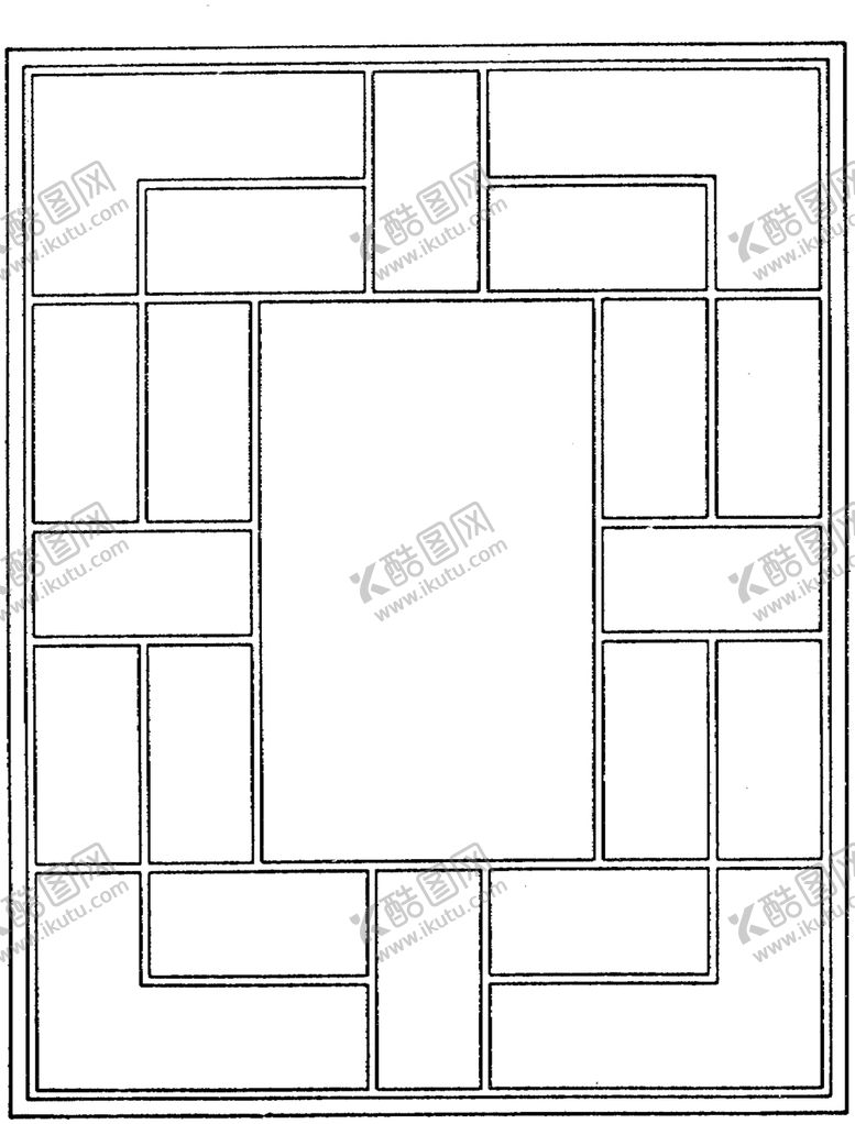 编号：41413510310601359150【酷图网】源文件下载-镂空花图案