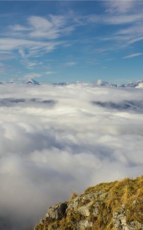 风光山顶摄影