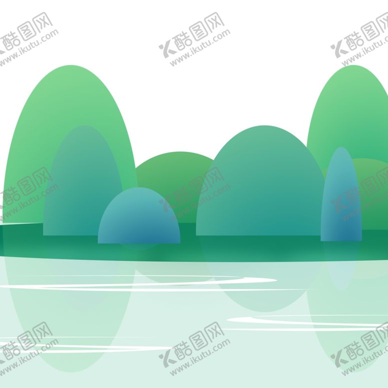 编号：17558210271724268152【酷图网】源文件下载-绿色山水