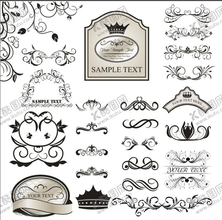 编号：12410310301924542698【酷图网】源文件下载-欧式花边