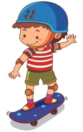 卡通滑板儿童