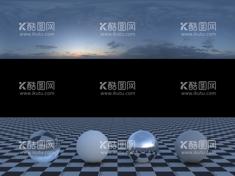 编号：28614802082307305433【酷图网】源文件下载-C4D天空贴图HDR贴图