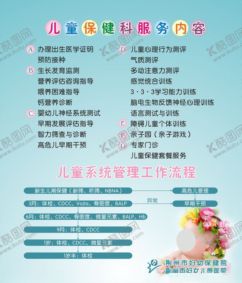 编号：84859709162251387047【酷图网】源文件下载-儿童保健科服务内容