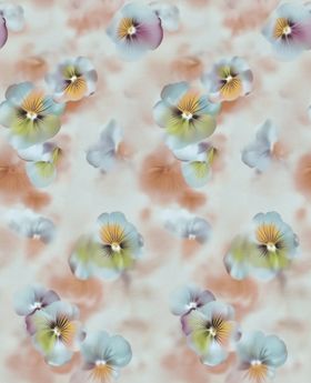 梦幻花卉图案背景