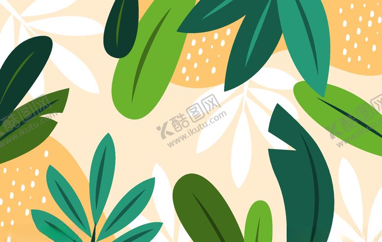 编号：44917810080655521338【酷图网】源文件下载-叶子背景