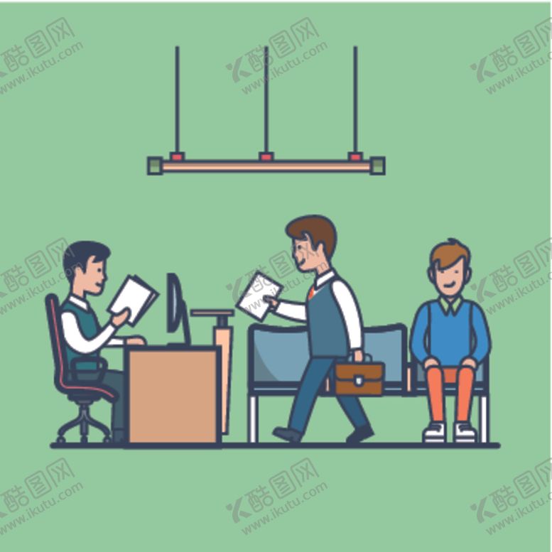 编号：28545110272105177932【酷图网】源文件下载-简约人物生活形象插画