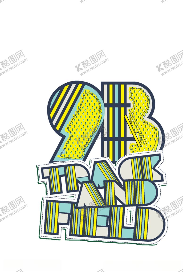 编号：75573109300619278006【酷图网】源文件下载-字母印花