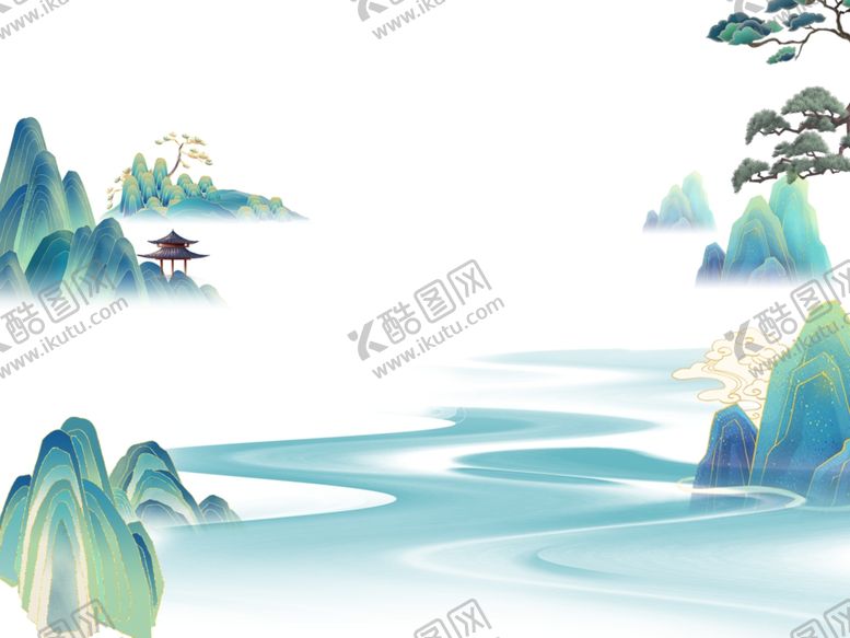 编号：19519104082225364951【酷图网】源文件下载-山水背景