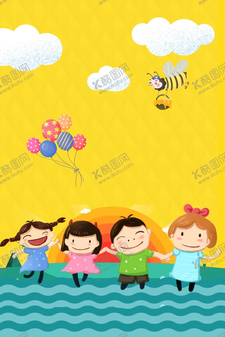编号：49451910070455331779【酷图网】源文件下载-儿童节素材