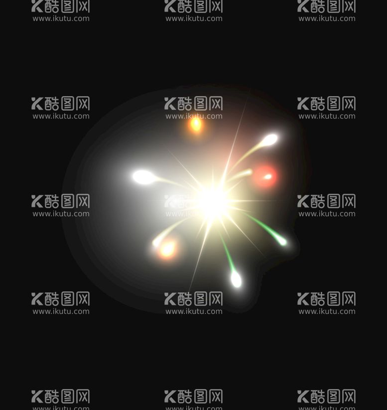 编号：80712309221301072459【酷图网】源文件下载-绚烂光效矢量素材