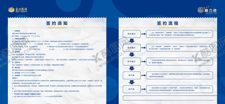 编号：76041805111458057667【酷图网】源文件下载-地产开盘签约流程与需知