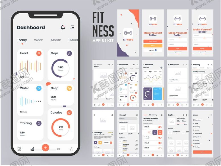 编号：31188809261800141255【酷图网】源文件下载-手机应用界面设计