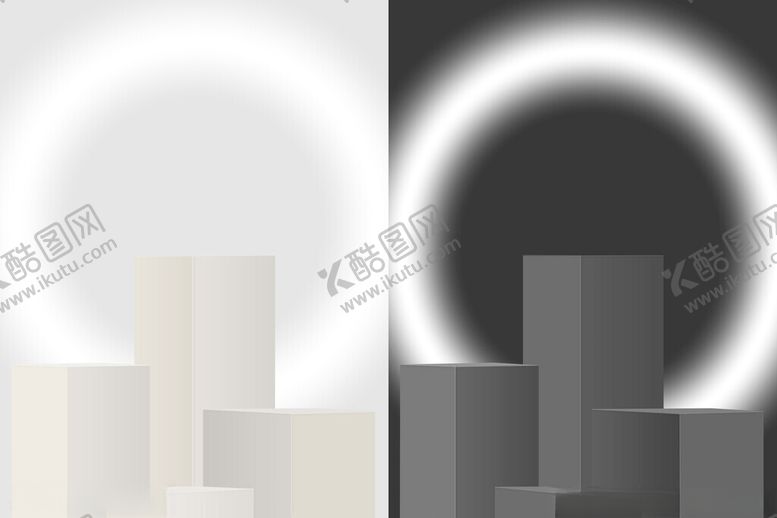 编号：13815301311527039661【酷图网】源文件下载-立方体展台