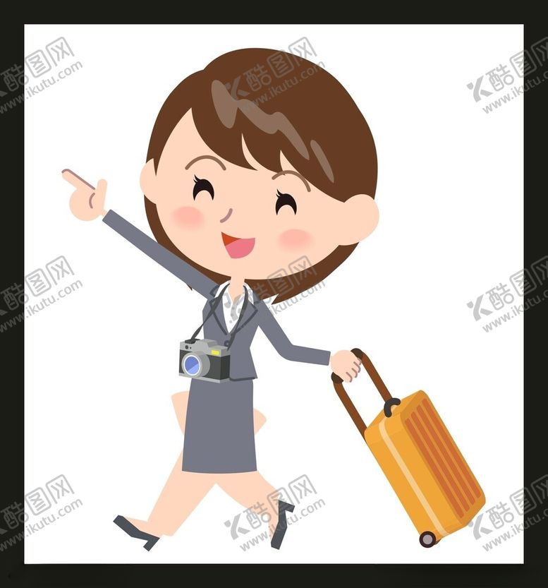 编号：89631401302037445801【酷图网】源文件下载-旅游旅行女孩
