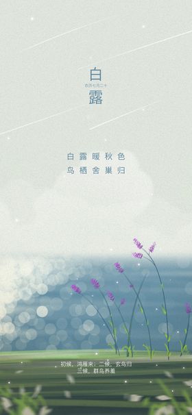 房地产白露 海报