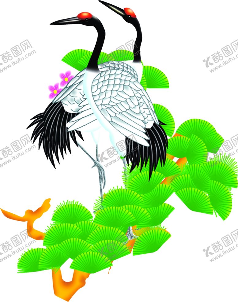 编号：99208507090359243777【酷图网】源文件下载-松鹤