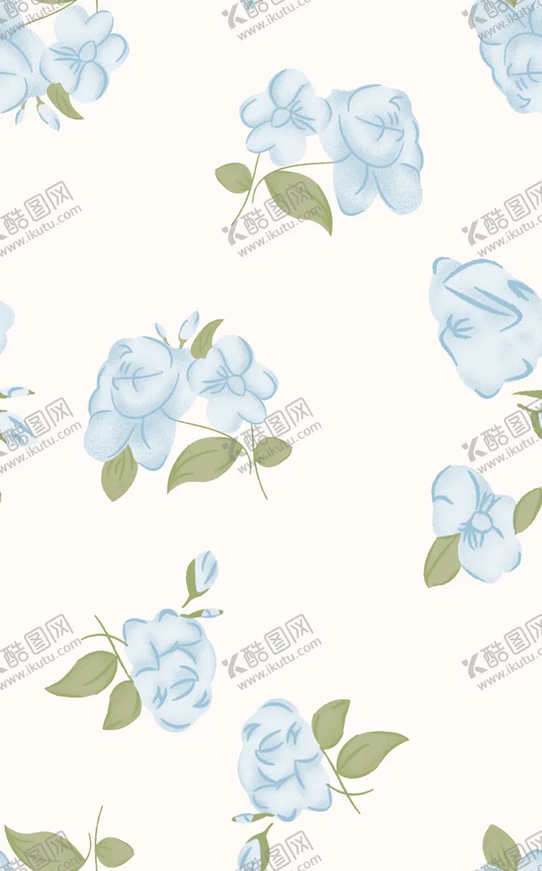 编号：84514102120605084697【酷图网】源文件下载-蓝色花