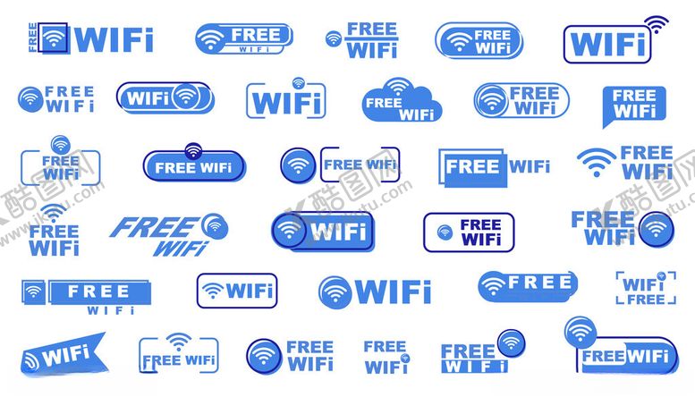 编号：77887611142258048481【酷图网】源文件下载-WiFi标识