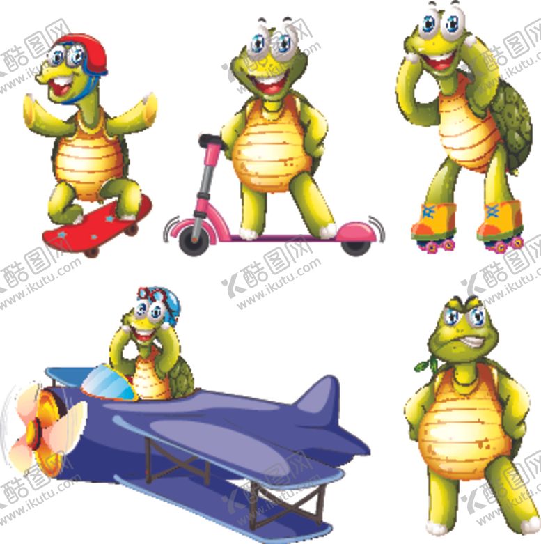 编号：29778410240006512392【酷图网】源文件下载-卡通动物插画