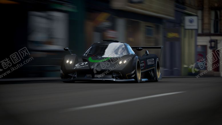 编号：53472609091544038550【酷图网】源文件下载-黑色跑车汽车背景