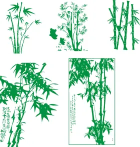 竹子背景素材素材