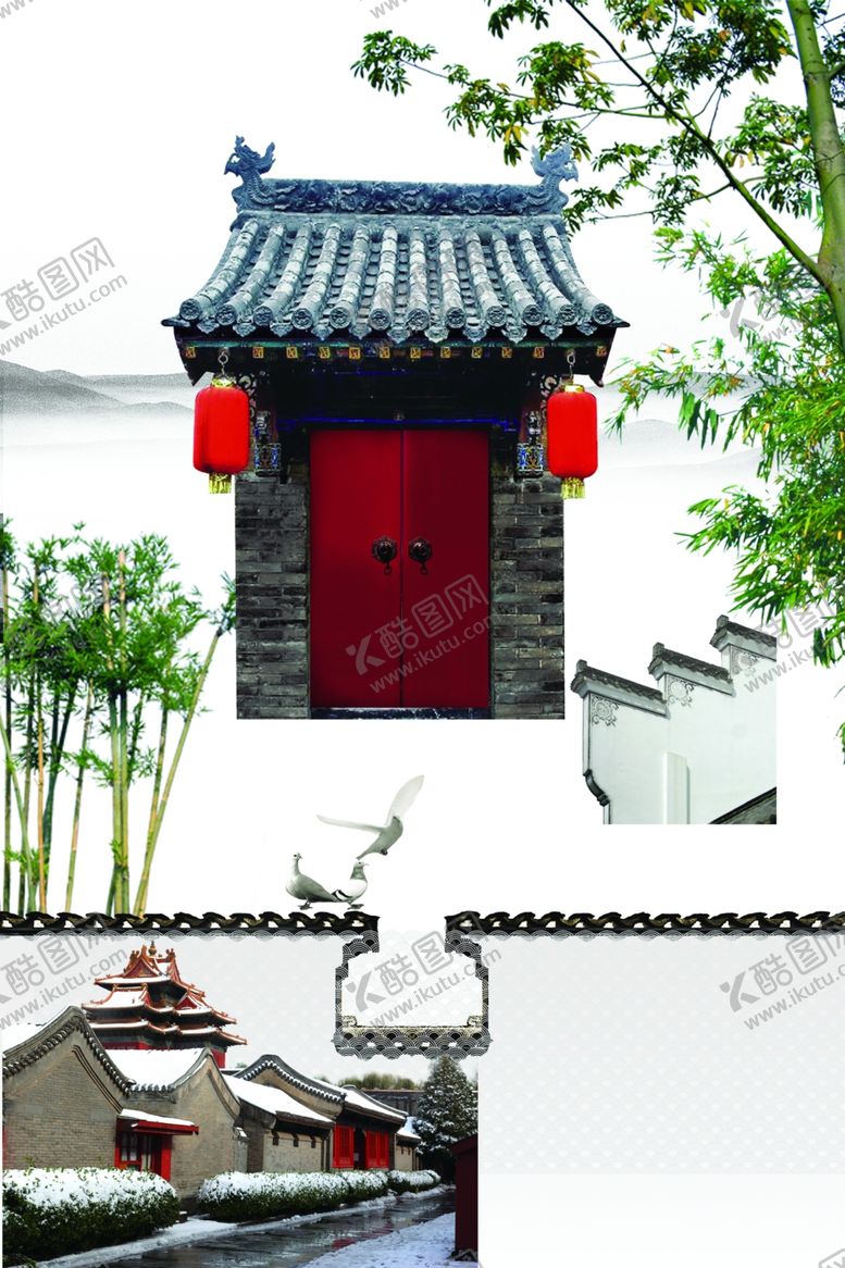 编号：66500604272013412449【酷图网】源文件下载-瓦墙素材可编辑