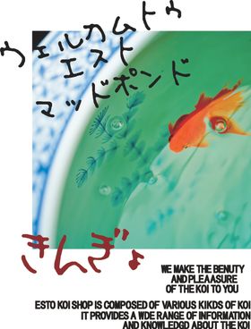 日式鲤鱼印花