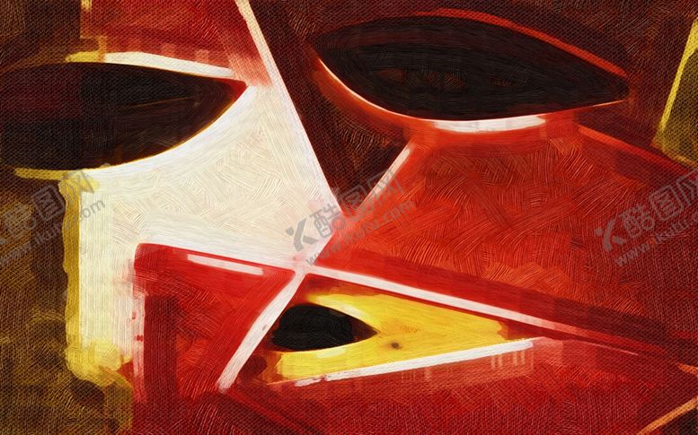 编号：81768010100522305615【酷图网】源文件下载-创意抽象几何装饰画