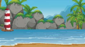 海滩