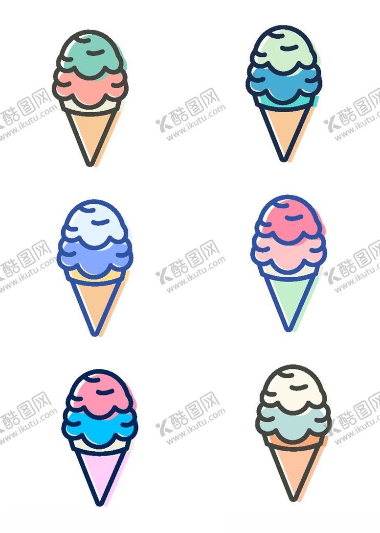 编号：65387809142305432152【酷图网】源文件下载-冰淇淋
