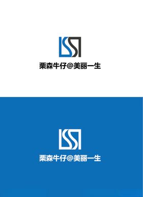 牛仔标识设计