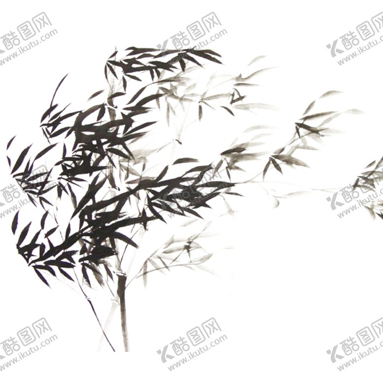 编号：84110405161750125620【酷图网】源文件下载-水墨竹子