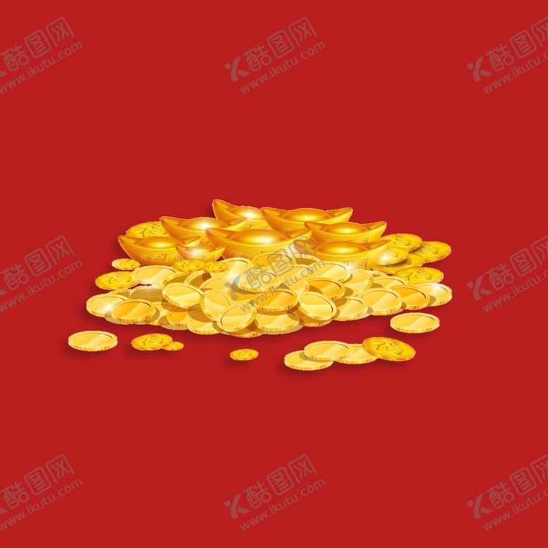 编号：50613601200248312602【酷图网】源文件下载-金币钱币素材