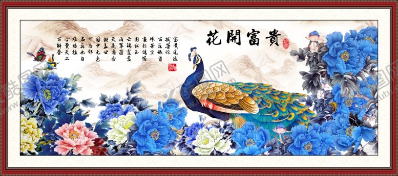 编号：27529509221537544030【酷图网】源文件下载-花开富贵