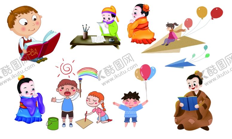 编号：63263906260127558384【酷图网】源文件下载-卡通人物
