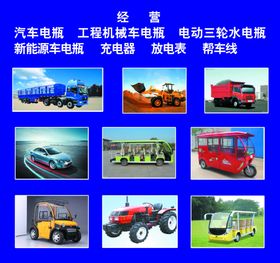 房地产电瓶车车棚海报