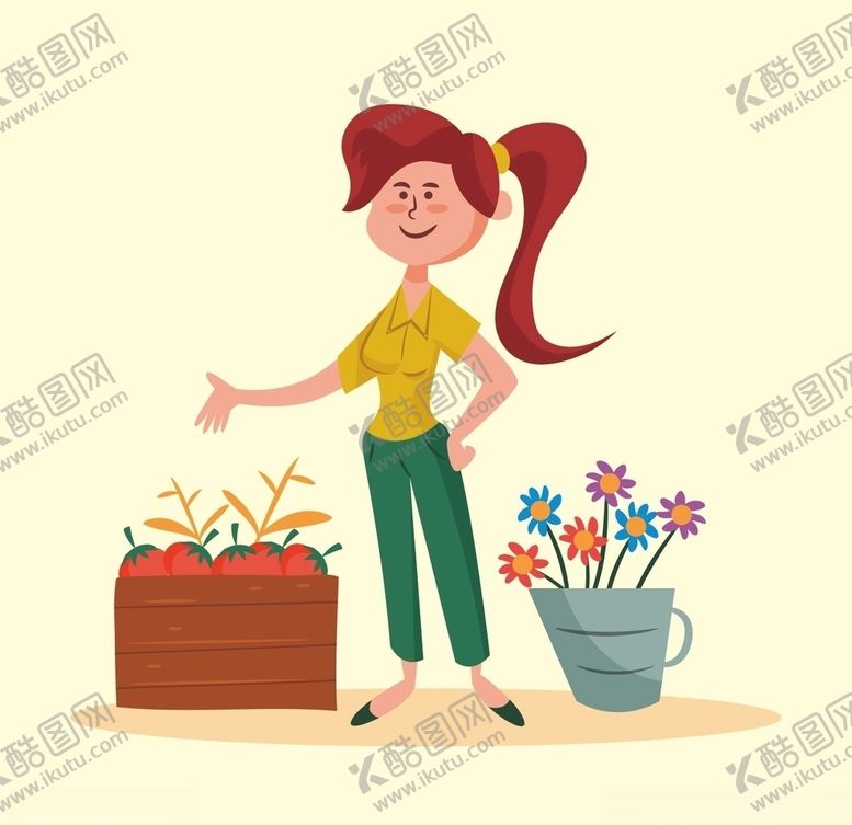 编号：54983509131717228912【酷图网】源文件下载-劳作卡通人物