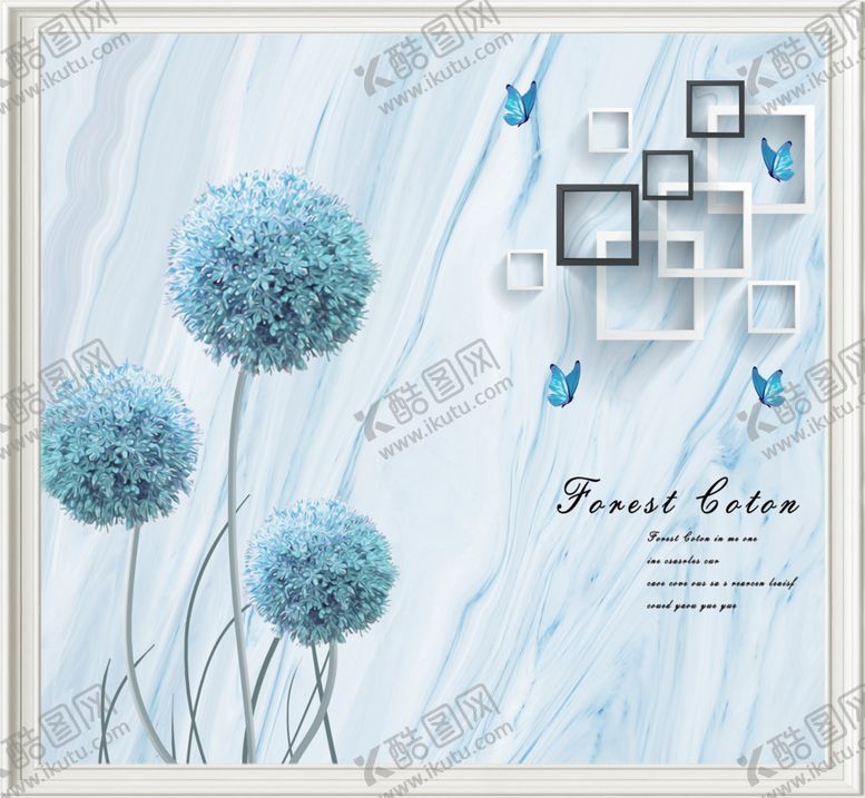 编号：70785409251240586621【酷图网】源文件下载-大理石玉雕蒲公英