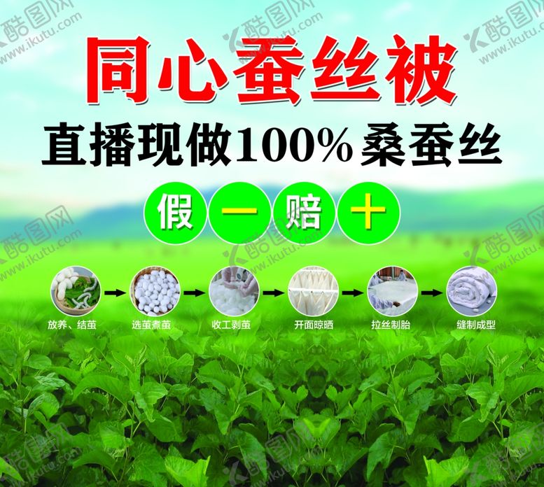 编号：12922611230816039815【酷图网】源文件下载-蚕丝被