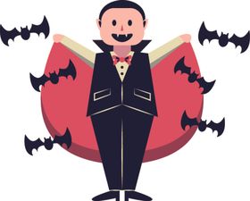 万圣节扮演换装卡通人物装