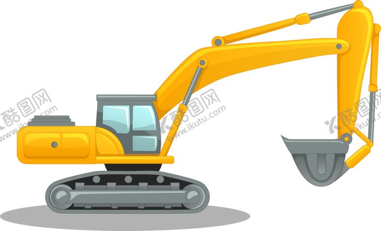 编号：89140309170016161555【酷图网】源文件下载-挖掘机