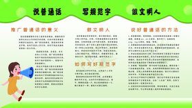 请讲普通话 请写规范字