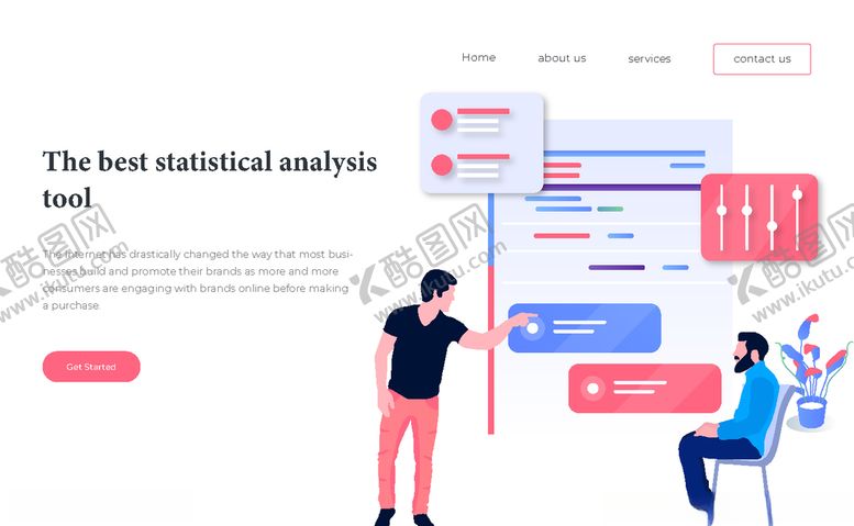 编号：30823109130654128830【酷图网】源文件下载-扁平化商业插画
