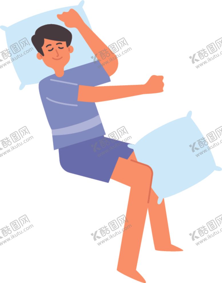 编号：66271610070056111221【酷图网】源文件下载-睡觉姿势