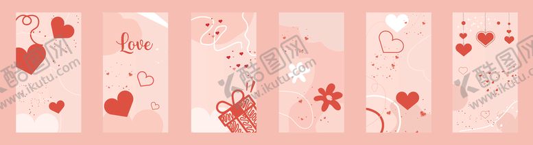 编号：40291604030507204128【酷图网】源文件下载-浪漫爱心背景