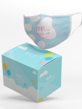 3D儿童口罩样机