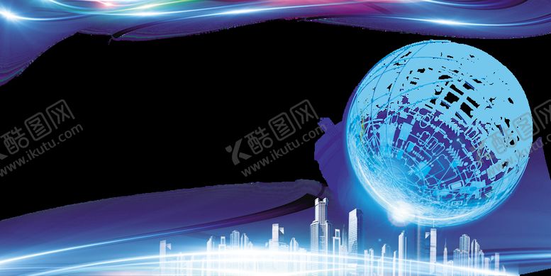 编号：42813909220044088025【酷图网】源文件下载-蓝色科技背景png