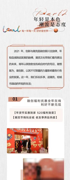 公众号长图模版